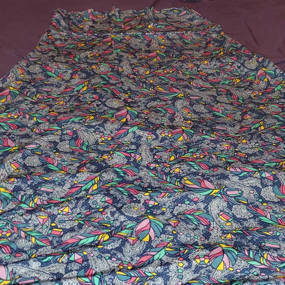 Feather print lularoe